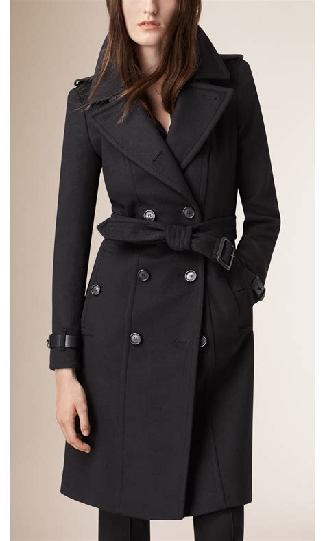 burberry wool coat|Burberry black wool coat women's.